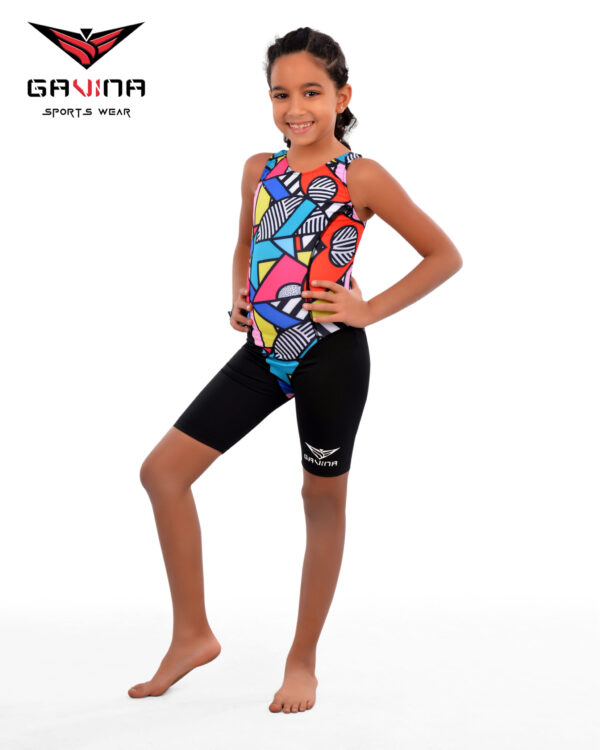 Color Mix Swimsuit - Image 4